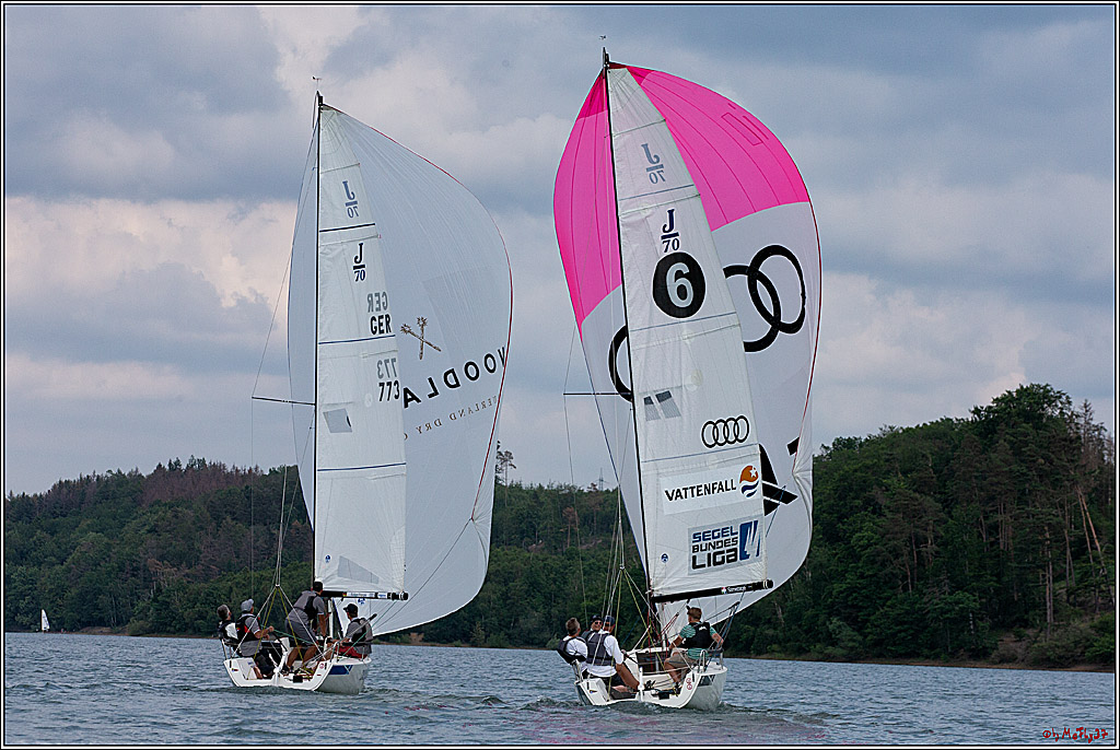 J70 - WOODLAND, 12.06.2021 Segelboot; Segeln; Woodland; Spinnaker; J70; Sorpesee; Sauerland